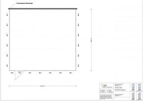 Hallenbüro 3-seitig 6,50 x 6,00 m 39 m² (HB3-6560)