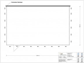 Hallenbüro 3-seitig 9,00 x 5,50 m 49,5 m² (HB3-9055)