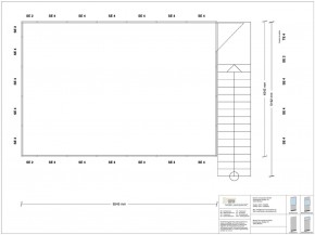 Hallenbüro auf Stahlbau 4-seitig 6,50 x 4,50 m 29,25 m² (HS4-6545)