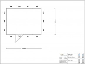 Stellwand 4-seitig 4,00 x 3,00 m 12 m² (SW4-4030)