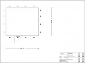 Stellwand 4-seitig 4,00 x 3,50 m 14 m² (SW4-4035)