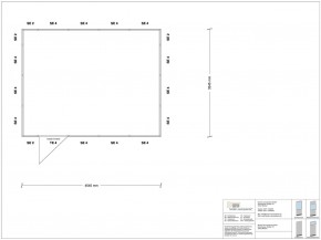 Stellwand 4-seitig 4,50 x 3,50 m 15,75 m² (SW4-4535)