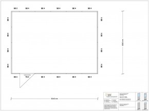 Stellwand 4-seitig 5,50 x 4,00 m 22 m² (SW4-5540)