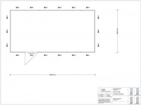 Stellwand 4-seitig 6,00 x 3,00 m 18 m² (SW4-6030)