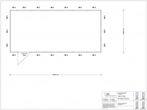 Stellwand 4-seitig 6,50 x 3,00 m 19,5 m² (SW4-6530)