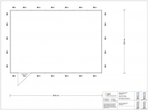 Stellwand 4-seitig 6,50 x 4,50 m 29,25 m² (SW4-6545)