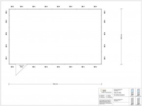 Stellwand 4-seitig 7,50 x 4,50 m 33,75 m² (SW4-7545)