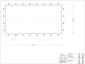 Stellwand 4-seitig 8,00 x 4,00 m 32 m² (SW4-8040)