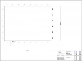 Stellwand 4-seitig 8,00 x 6,00 m 48 m² (SW4-8060)