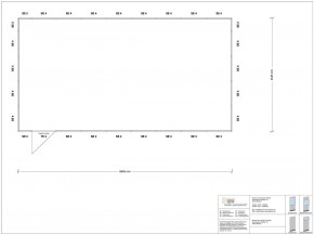 Stellwand 4-seitig 8,50 x 4,50 m 38,25 m² (SW4-8545)