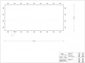 Stellwand 4-seitig 9,00 x 4,00 m 36 m² (SW4-9040)