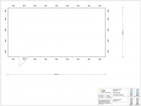 Stellwand 4-seitig 9,00 x 4,50 m 40,5 m² (SW4-9045)